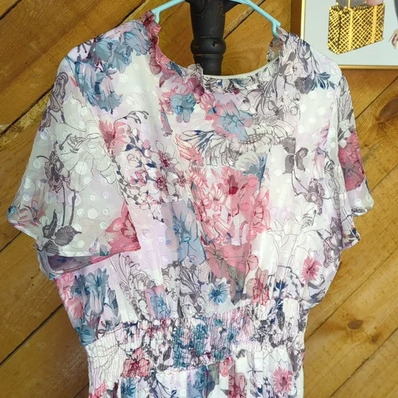 NWT Lane Bryant floral dress 18 / 20 ladies - Picture 5 of 10